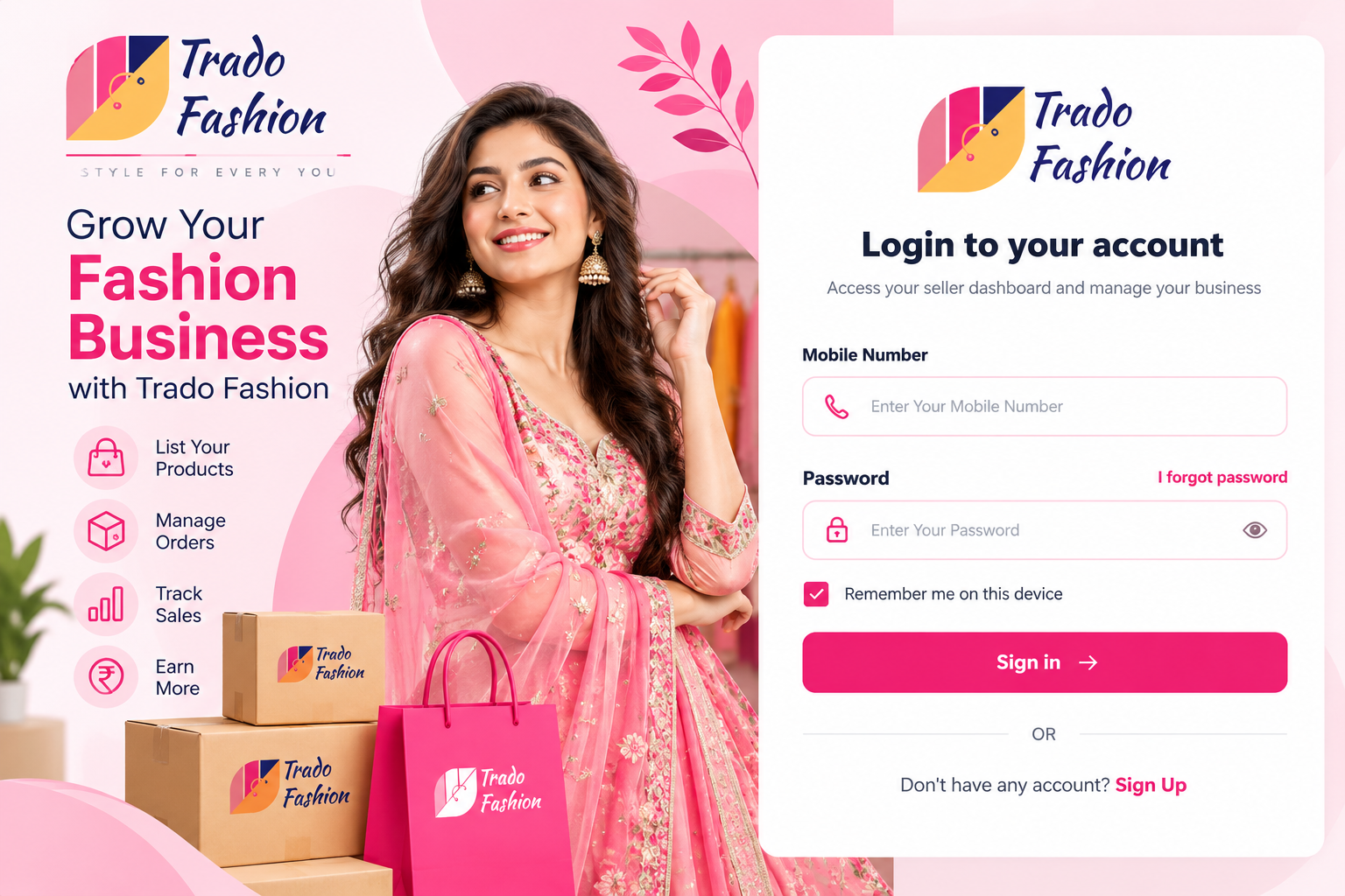 Trado Fashion Seller